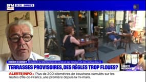 "Une terrasse, à Paris, ça peut représenter jusqu'à 30% du chiffre d'affaires", explique le président du GNI-Synhorcat