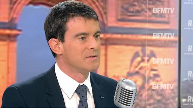 Valls, le 12 janvier sur le plateau de BFMTV: le plan Vigipirate "maintenu au plus haut niveau"