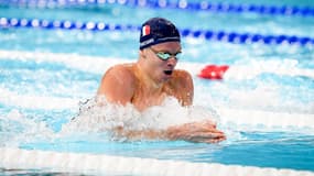 Léon Marchand le 2 août 2024