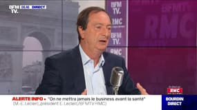 Michel-Édouard Leclerc: "J'ai peur qu'on ouvre trop tard et que tout le monde se précipte dans les magasins pour les cadeaux de Noël"