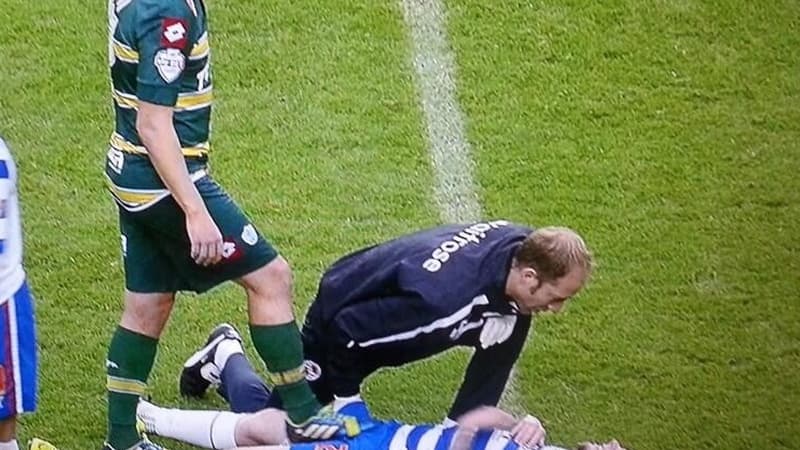 Joey Barton en pleine action