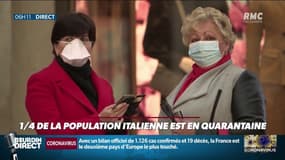 "Milan est une ville vivante alors la voir comme ça, ça me donne le sentiment qu'on a échoué": un quart de la population italienne placé en quarantaine