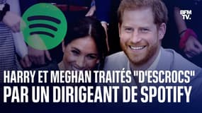  Un dirigeant de Spotify qualifie Harry et Meghan d'"escrocs" après la fin de leur contrat de podcast 