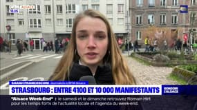 Grève du 15 mars à Strasbourg: entre 4100 et 10.000 manifestants