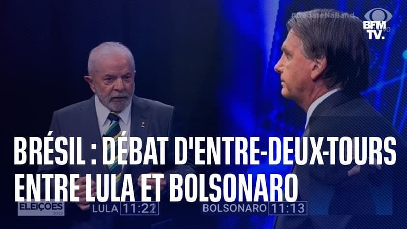 Présidentielle au Brésil: nouvelle joute verbale entre Lula et Bolsonaro pour le premier débat d'entre-deux-tours