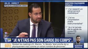 Interrogé sur son actuelle activité professionnelle, Alexandre Benalla répond "Pôle emploi"