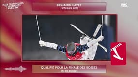 JO d’hiver 2022 : "Une super étape de franchie", la joie de Cavet, qualifié pour la finale des bosses