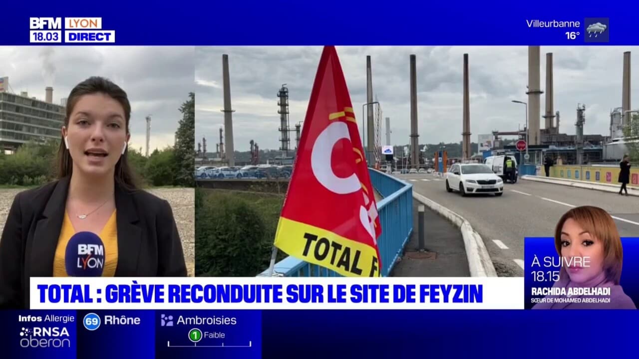 Total Greve Pourquoi Total : grève reconduite sur le site de Feyzin