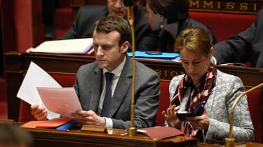 Les ministres Ségolène Royal et Emmanuel Macron sont en désaccord sur les options envisagées pour améliorer la coopération entre EDF et Areva