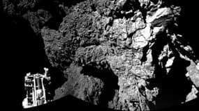 Philae sur la comète Tchouri.