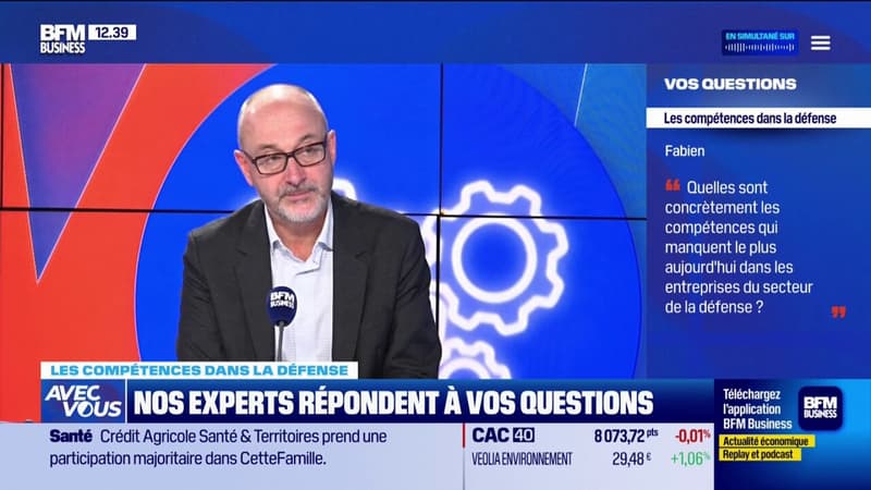 Les compétences qui manquent le plus dans le secteur de la défense