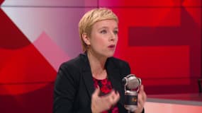 Clémentine Autain sur BFMTV-RMC le 31 octobre 2022 
