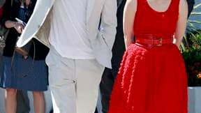 Jessica Chastain et Brad Pitt, deux des principaux acteurs du film "L'Arbre de Vie" (The Tree of Life), présenté au 64e Festival de Cannes. Cette vaste méditation poétique sur la condition humaine de Terrence Malick était le film le plus attendu et ce ser