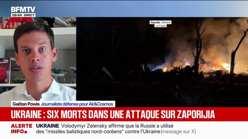 Guerre en Ukraine: "Ce n'est pas la première fois que la Russie utiliserait des missiles nord-coréens", rappelle Gaëtan Powis, journaliste défense pour Air&Cosmos