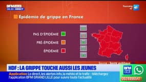 Hauts-de-France: la grippe touche aussi les jeunes