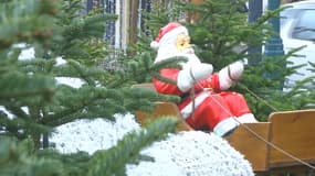 Les décorations de Noël à Sallanches, en Haute-Savoie