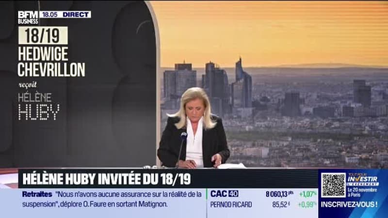 Hélène Huby est l'invité du 18/19