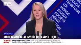 Marion Maréchal affirme qu'elle se sent "plus proche idéologiquement de Bruno Retailleau" que d'Olivier Faure, alors que Marine Le Pen semblait hésiter il y a quelques jours