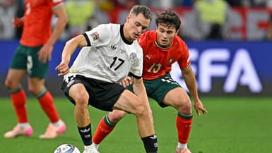 Ligue des nations, demi-finale - Allemagne-Portugal - Florian Wirtz et Joao Neves, le 4 juin 2026