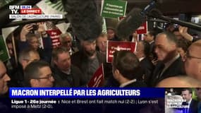 Emmanuel Macron: "Je ne m'occupe pas du monde agricole uniquement la semaine du Salon"