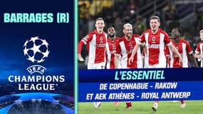Ligue des champions : L’essentiel de Copenhague - Rakow et AEK Athènes - Royal Antwerp (barrages retour)