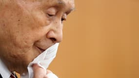 Yoshiro Mori, le président du comité d'organisation des JO de Tokyo, le 4 février 2021 à Tokyo