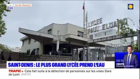 Saint-Denis: le personnel du lycée Paul-Éluard dénonce l'insalubrité du bâtiment