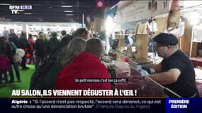 Au Salon de l'agriculture, ils viennent déguster à l'œil