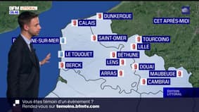 Météo Nord-Pas-de-Calais: quelques éclaircies mais la grisaille persistera ce mardi, 9°C à Calais