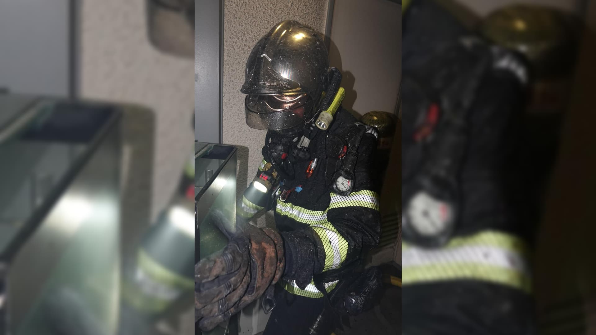 Les pompiers ont rapidement maîtrisé le sinistre.