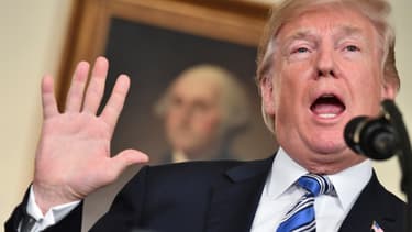 Donald Trump, le 23 mars 2018.