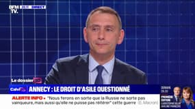 Annecy/droit d'asile: "Aujourd'hui, le droit d'asile est dévoyé en France", pour Laurent Jacobelli (Rassemblement National)