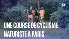 Une course de cyclisme naturiste à Paris pour défendre la sécurité à vélo