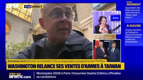 Vente d'armes des États-Unis à Taïwan: "Une radicalisation des rapports de force", selon Emmanuel Lincot, directeur de recherche à l'Iris