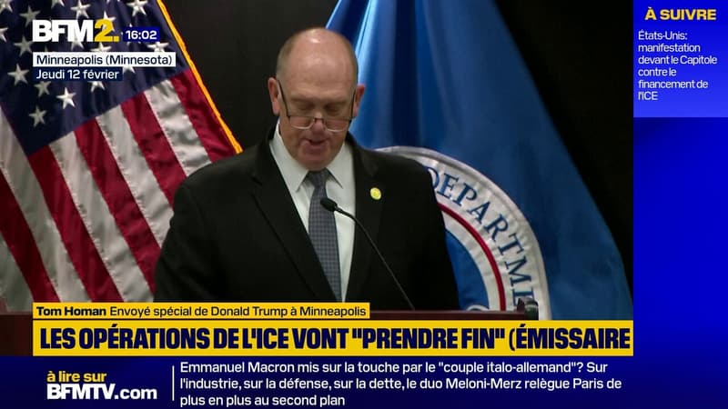 ICE dans le Minnesota: Tom Homan annonce la "fin de cette opération" anti-immigration