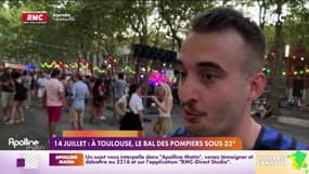 14-Juillet : à Toulouse, le bal des pompiers sous 32°C