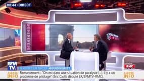 Eric Ciotti: "Il faut restructurer la fonction publique, travailler un peu plus. Une augmentation du temps de travail de 2% par an, ce n'est pas insupportable."