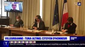 Villeurbanne : Tuna Altinel fait citoyen d'honneur