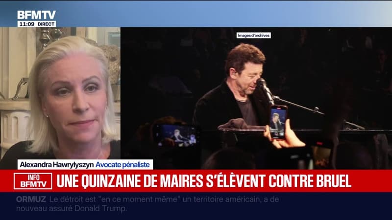 Quinze maires s'opposent à la venue de Patrick Bruel: "On ne le traite pas comme un citoyen: on le prive, du fait de sa notoriété, de ses droits", estime cette avocate pénaliste