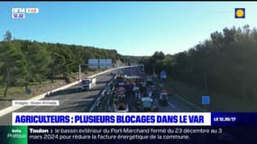 Agriculteurs en colère: trois cortèges sont partis ce jeudi en direction de Toulon