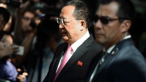 Ri Yong-ho, le ministre des Affaires étrangères nord-coréen.