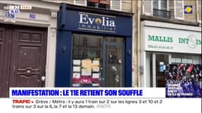 Grève du 28 mars: le quartier de Voltaire se prépare à l'arrivée du cortège