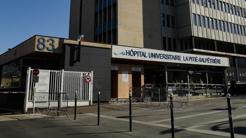 L'hôpital universitaire de la Pitié-Salpêtrière à Paris