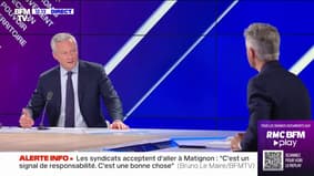 8-Mai: "Je pense qu'il faut laisser Jean Moulin là où il est, ne parlons pas à sa place" pour Bruno Le Maire