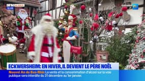 Strasbourg: cet habitant d'Eckwersheim se déguise tous les ans en Père Noël pour les fêtes