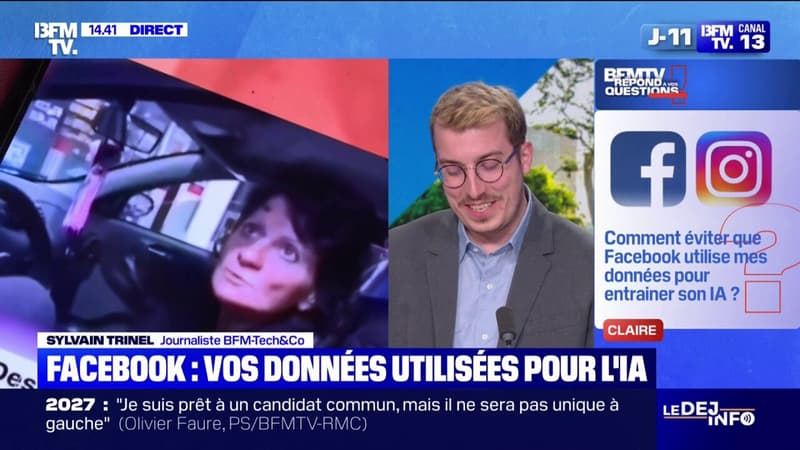 Comment éviter que Facebook utilise mes données pour entraîner son IA? BFMTV répond à vos questions