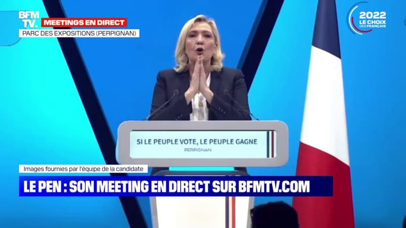 Marine Le Pen appelle les Français à 