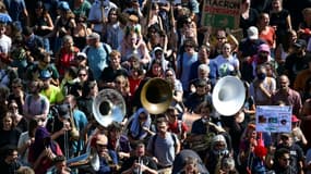 Manifestation à Lyon, le 18 septembre 2025.