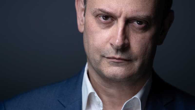 Olivier Ubéda, directeur des événements d'Eric Zemmour, le 29 septembre 2021 à Paris