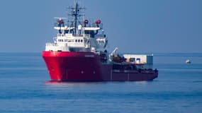L'ocean Viking en mission au large de l'île de Lampedusa, le 15 septembre 2019 (photo d'illustration)